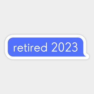 Retired 2023 Sticker